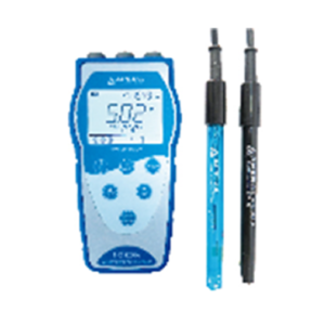 Medidor portatil de pH/mV/Conduc./TDS/Sal/Temp.